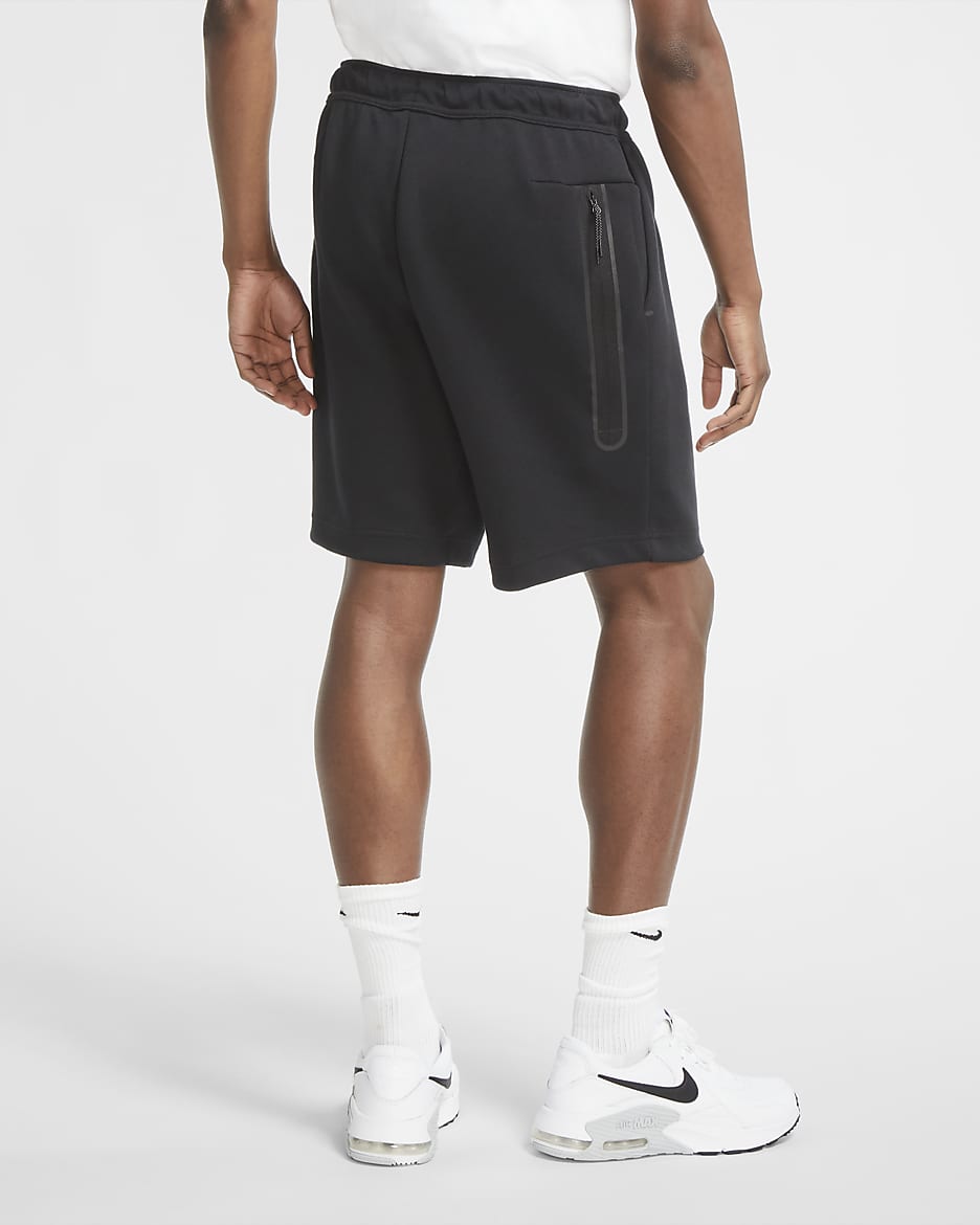 Nike tech fleece shorts black best sale